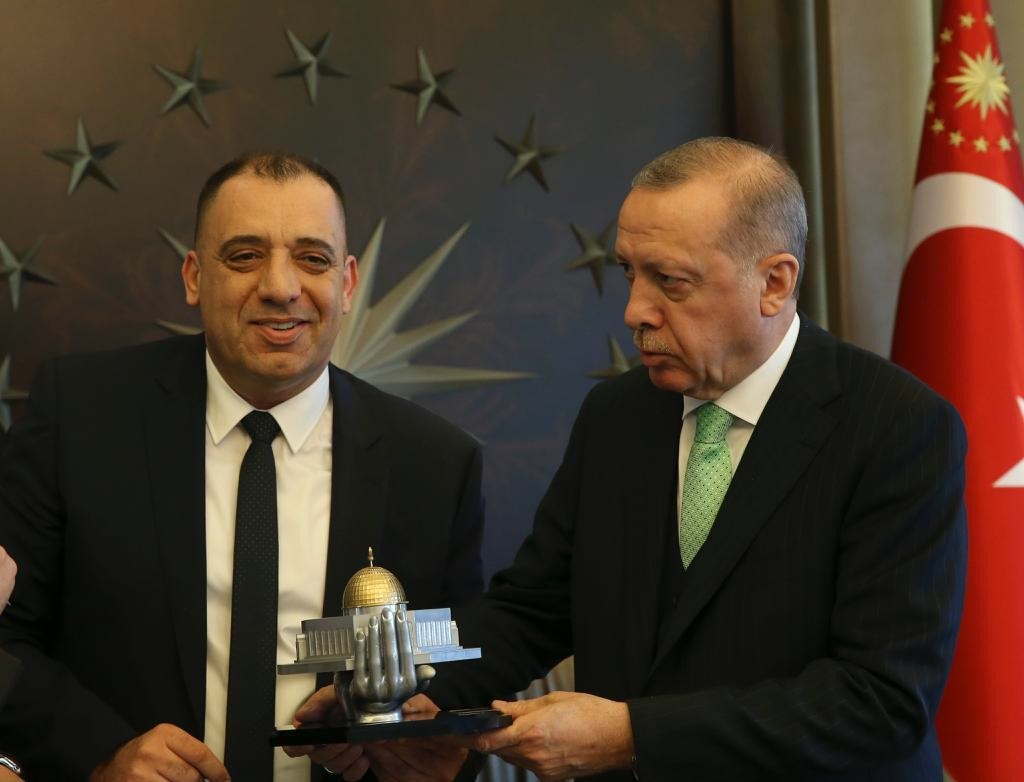 Doğuş Board Member Mr. Muhammad Mansour , He visited Our President Mr. Recep Tayyip Erdogan in his office.